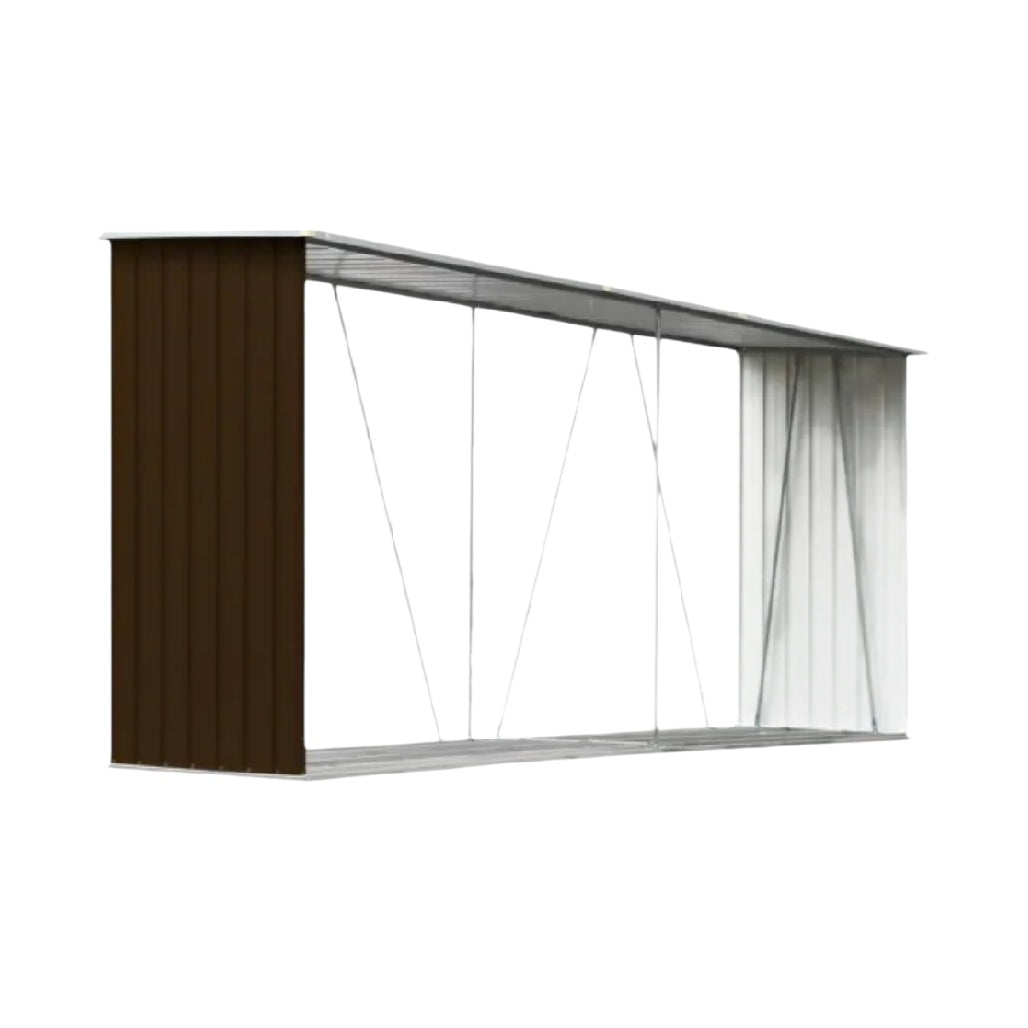 "Modularer Rahmen mit transparentem Dach"