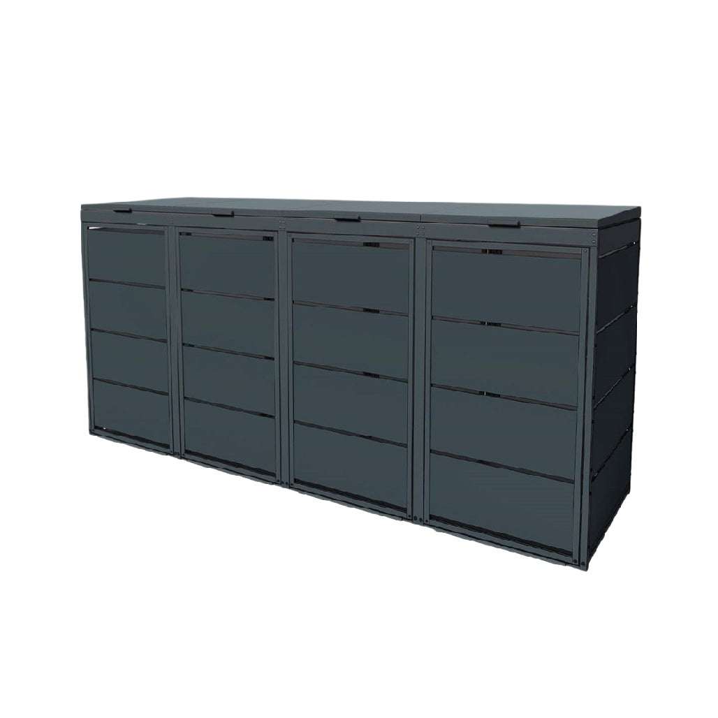 Modulares Aufbewahrungssystem aus Metall mit mehreren Schubladen